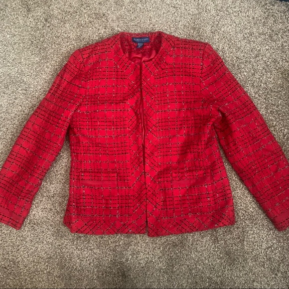 Karen Scott Jackets & Blazers - Karen Scott Petites Blazer Jacket 8P